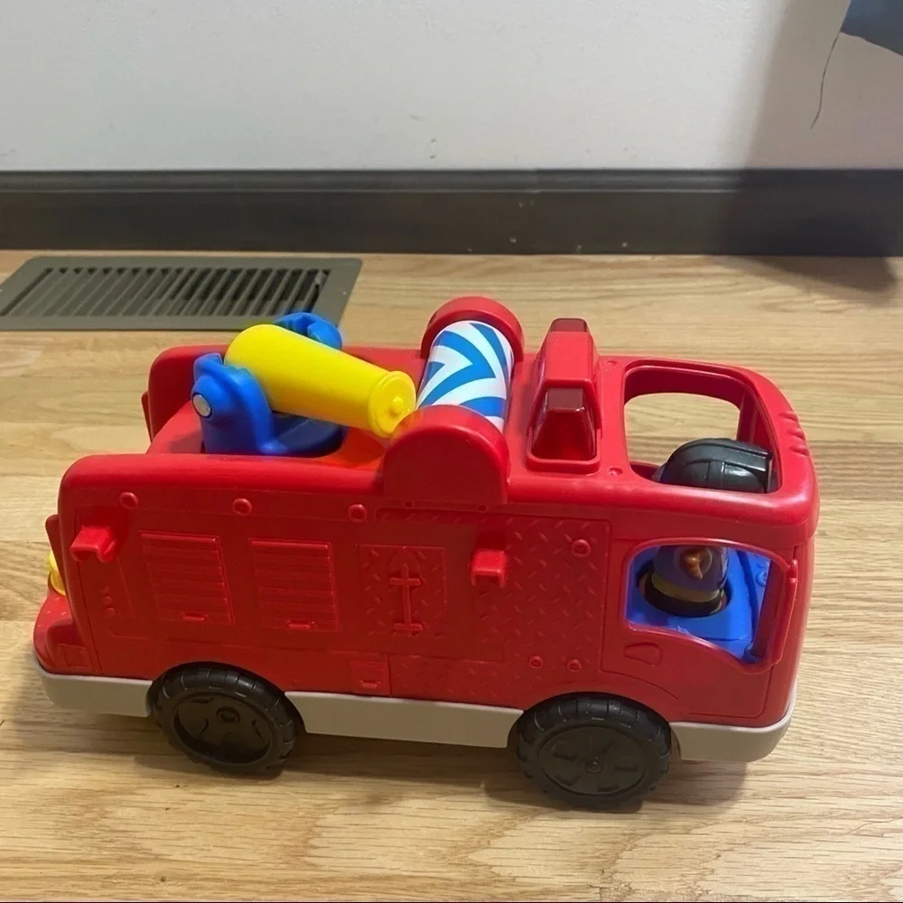 Fisher Price Little People Fire Truck Kids Toys